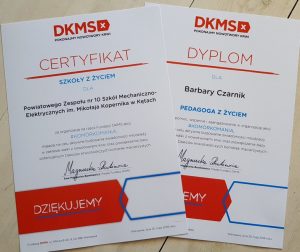 „Kopernik” z certyfikatem „Szkoły z Życiem”