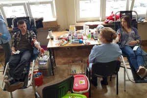 65 Akcja Krwiodawstwa w „Koperniku” na 15 lecie działalności Klubu HDK w „Koperniku”