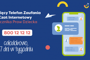 Informacja o całodobowym Dziecięcym Telefonie Zaufania